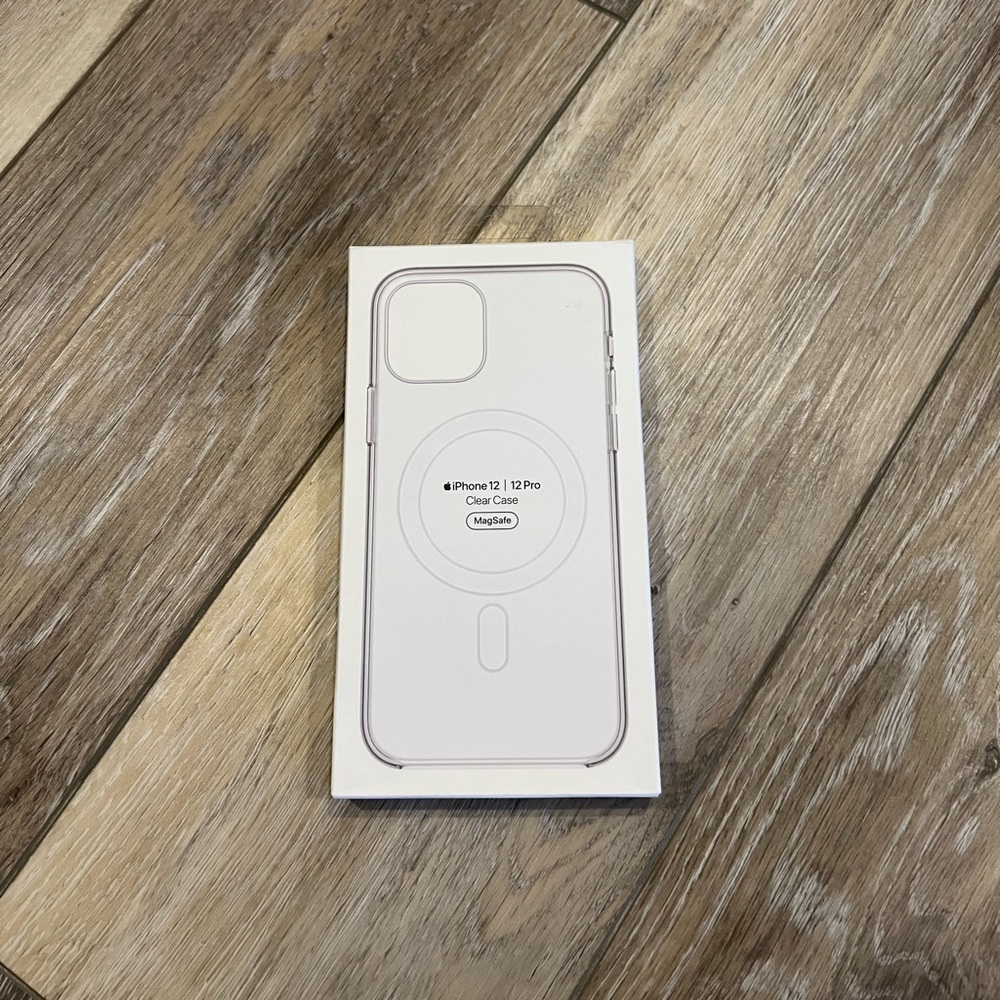 Apple IPhone 12 12 pro MagSafe Compatible Clear Snap Case